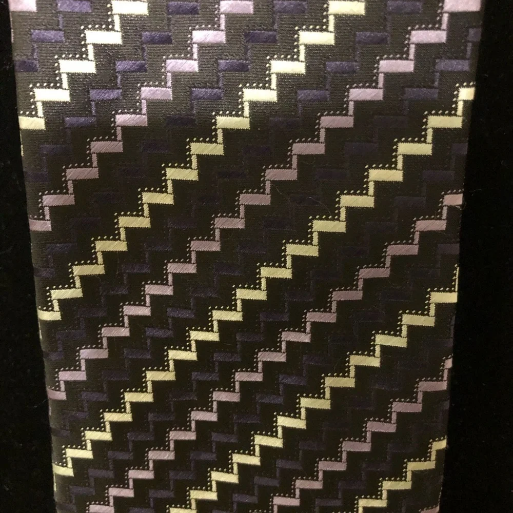 Alexander Julian Paisley Colours Purple Tie